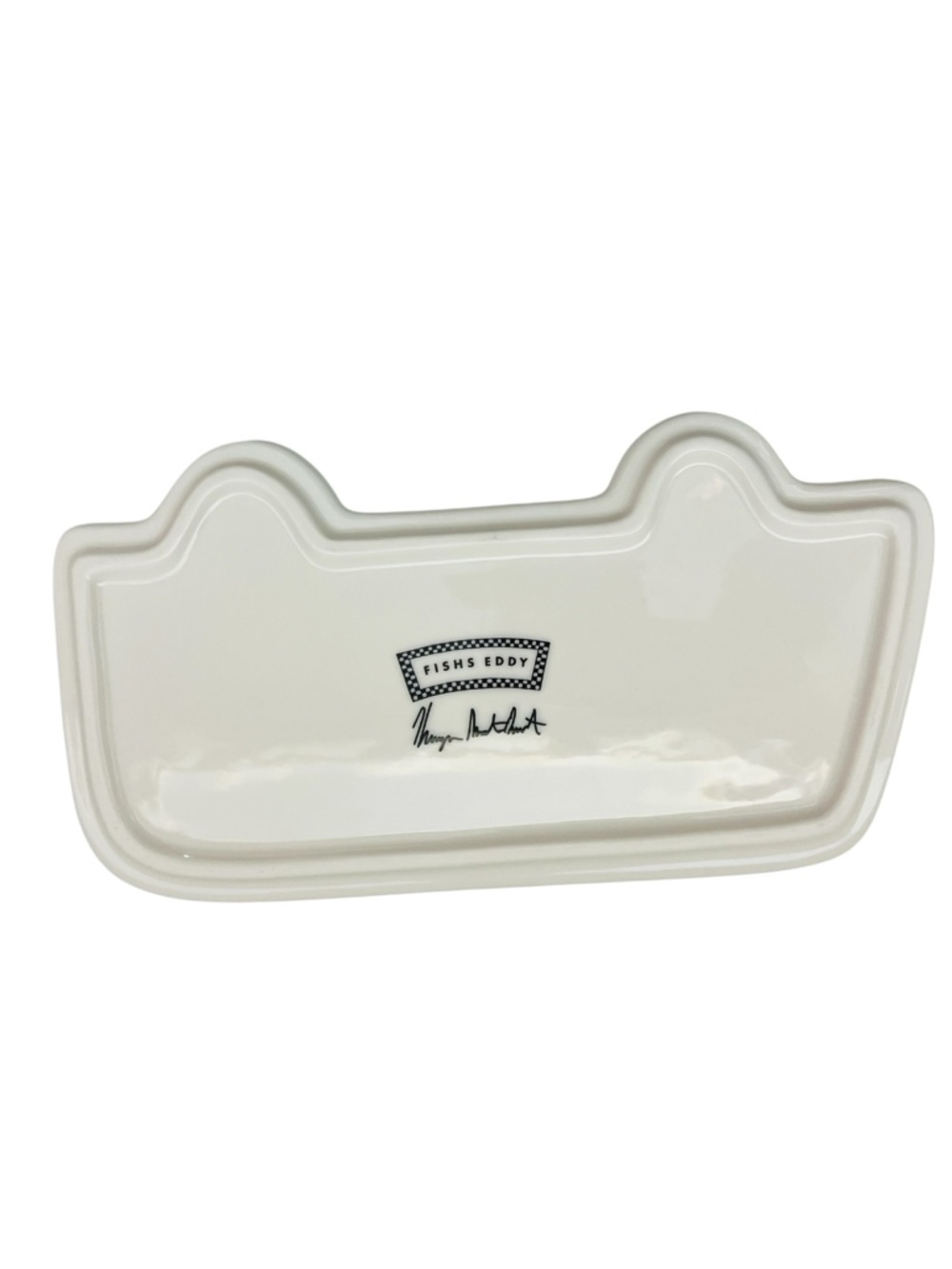 Fishs Eddy Ceramic Van Trinket Tray - Picture 3 of 4